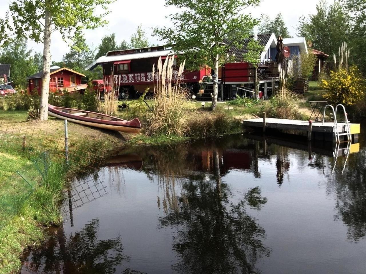 Ferienhaus Am Kleinen See Mit Steg, Garten Und Terrasse Twist Bagian luar foto