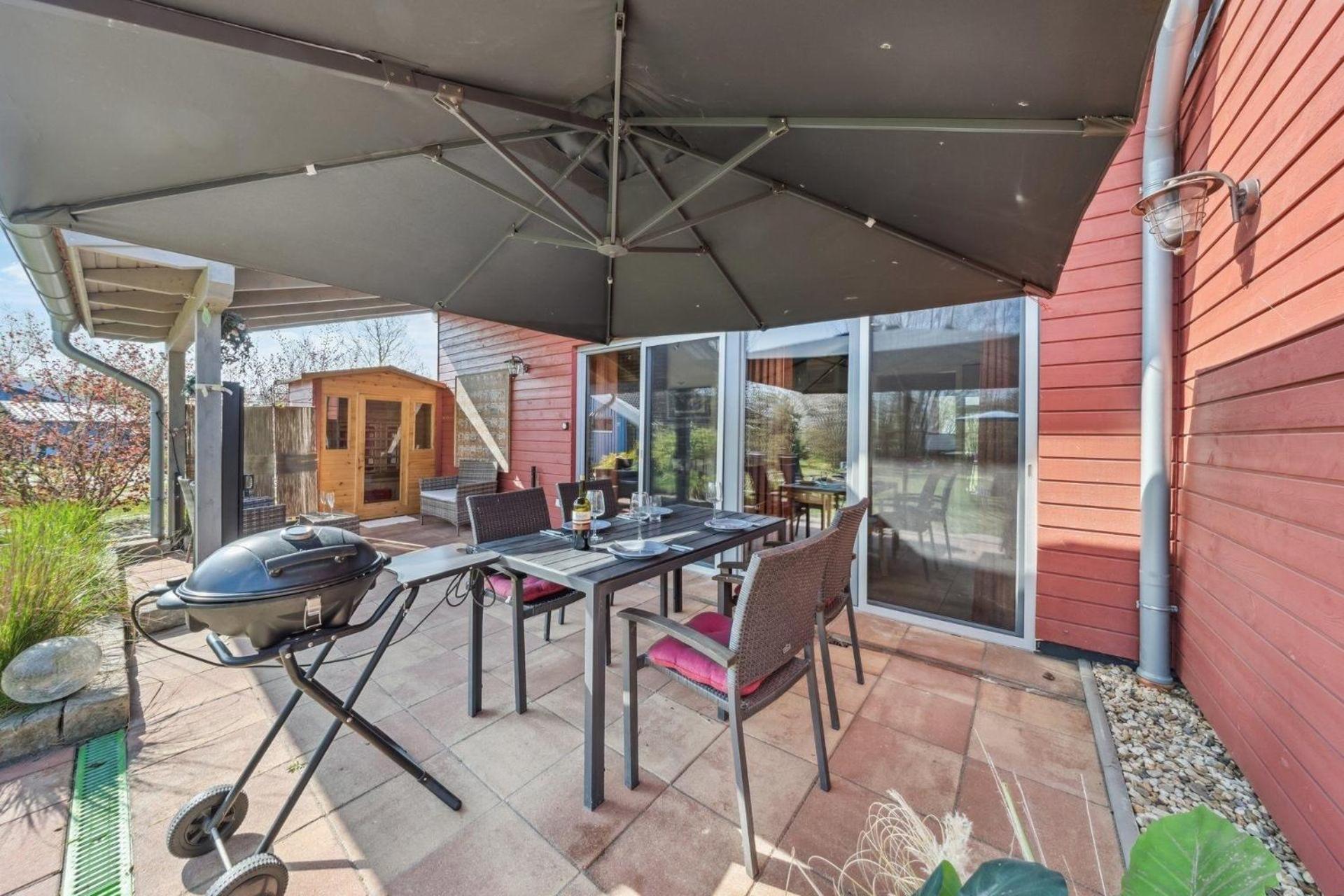 Ferienhaus Am Kleinen See Mit Steg, Garten Und Terrasse Twist Bagian luar foto