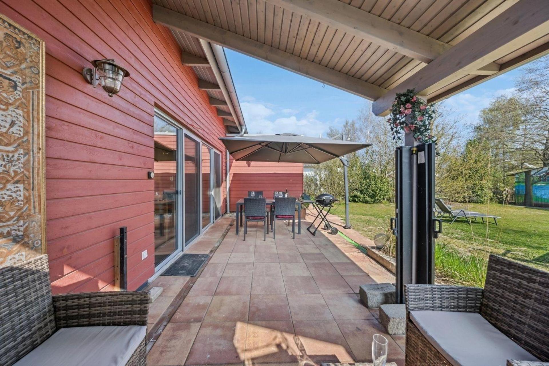 Ferienhaus Am Kleinen See Mit Steg, Garten Und Terrasse Twist Bagian luar foto