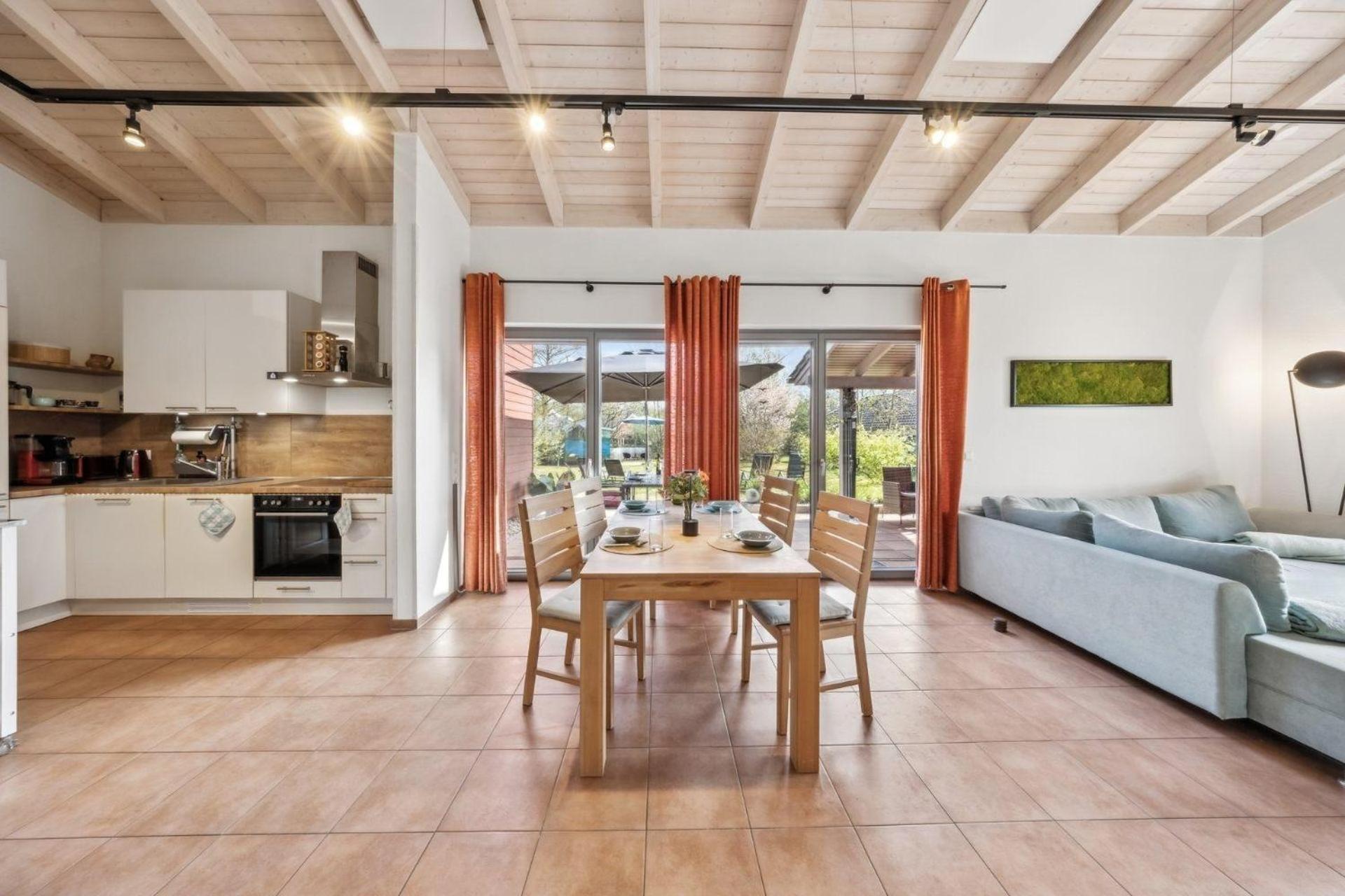 Ferienhaus Am Kleinen See Mit Steg, Garten Und Terrasse Twist Bagian luar foto